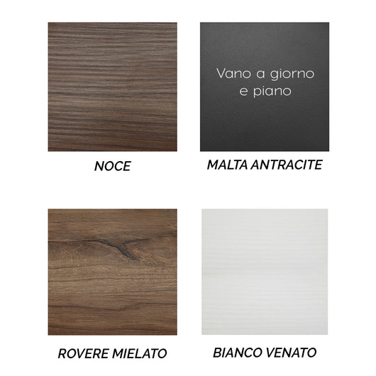 BASE MOBILE BAGNO L.120 CM MOD. A- Rovere Mielato- DH- pezzi 1