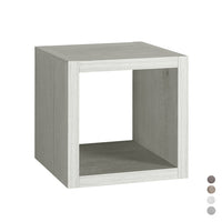 PENSILE A GIORNO SOSPESO MOD. UNIKA- cm 20x22,5xH.20 Olmo Bianco- DH- pezzi 1