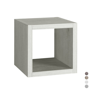 PENSILE A GIORNO SOSPESO MOD. UNIKA- cm 20x22,5xH.20 Olmo Bianco- DH- pezzi 1