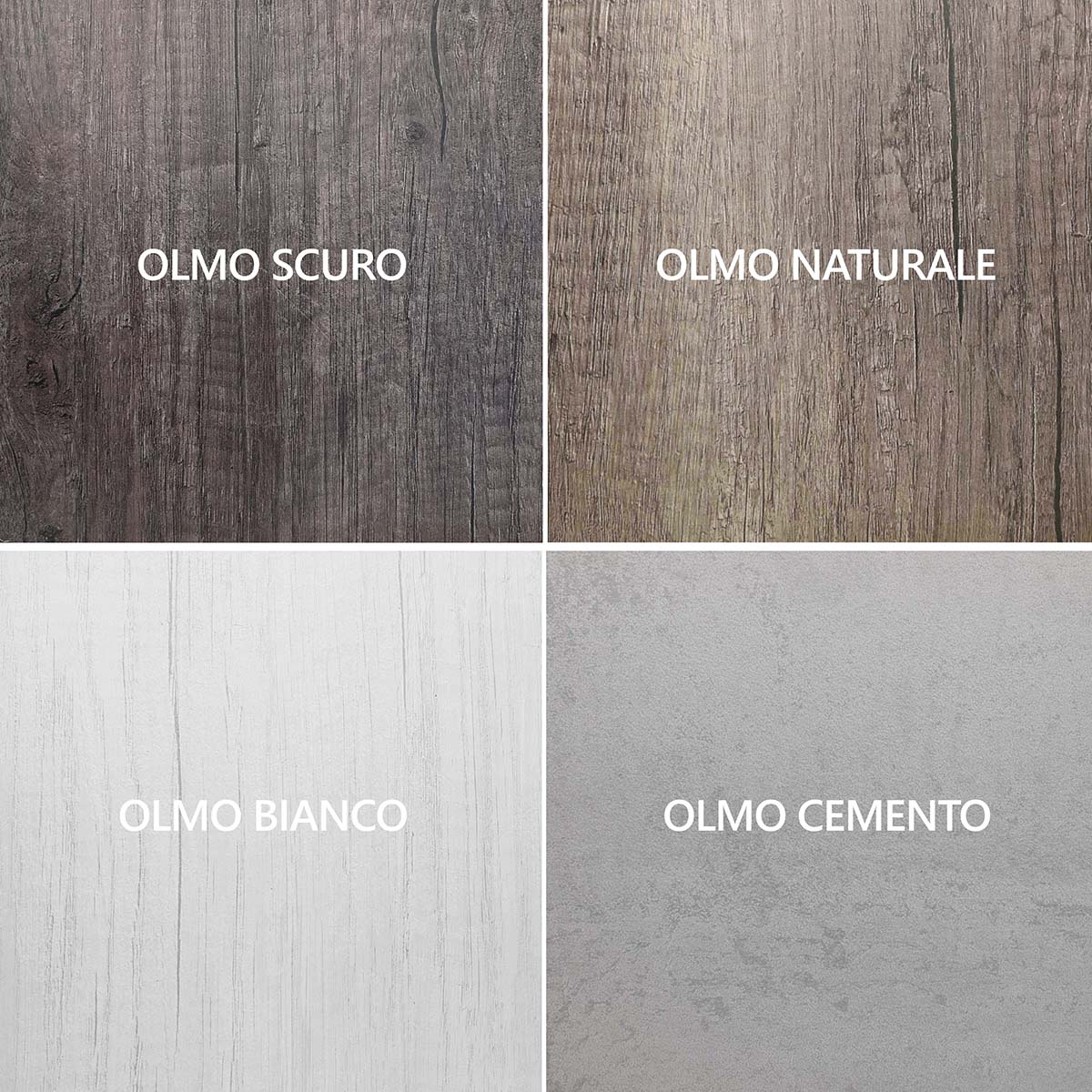 PENSILE A GIORNO SOSPESO MOD. UNIKA- cm 20x22,5xH.20 Olmo Scuro- DH- pezzi 1