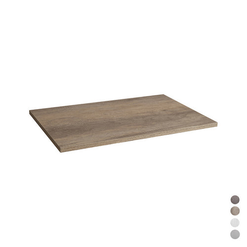 TOP IN LEGNO PER BASE MOD. UNIKA- cm 80x46x1,8 Olmo Naturale- DH- pezzi 1