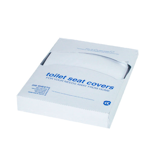 ASTUCCIO DA 200 FOGLI DI CARTA COPRI SEDILE WC- LxHxP: mm 200x260x40- DH- pezzi 1