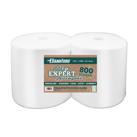 2 PZ BOBINA DI CARTA A STRAPPO DRY EXPERT- gr 1000x2- DH- pezzi 1