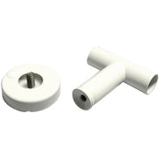 RACCORDO  DI CONGIUNZIONE A  TEE CON ATTACCO A MURO- DH- pezzi 1