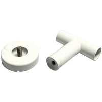 RACCORDO  DI CONGIUNZIONE A  TEE CON ATTACCO A MURO- DH- pezzi 1