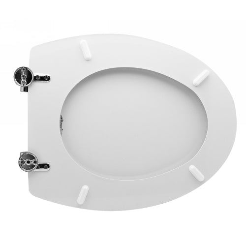 SEDILE WC PER VASO TERZA ETA' NEW- Bianco  Cerniere A passanti- DH- pezzi 1