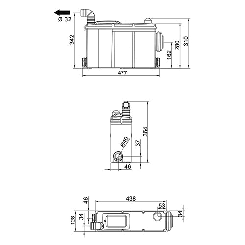 TRITURATORE WATERSAN 6- WATEM- pezzi 1