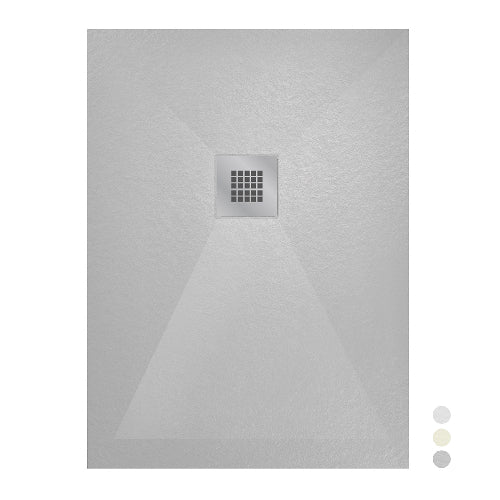 PIATTO DOCCIA LINEA BLISS RETTANGOLARE- Grigio chiaro 7035 - cm 70x120- LINPH- pezzi 1