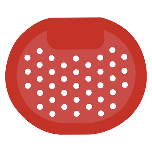 10 PZ FILTRI PER ORINATOI 168X140- Rosso- FLUID- pezzi 1