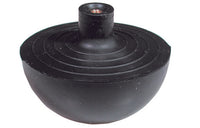 SFERA IN GOMMA CON NOTTOLINO IN OTTONE INCORPORATO- Diam. Est. mm. 69,5- G.M.P- pezzi 10