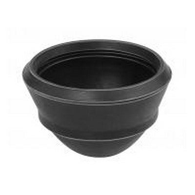 SFERA IN GOMMA NR NERA ANTICALCAREA- D. est  60 -H. 40 mm.- G.M.P- pezzi 10