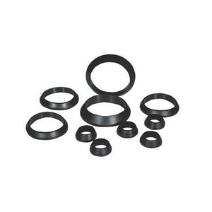 GUARNIZIONE CONICA NERA- Diam. mm. 30- G.M.P- pezzi 100