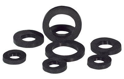 GUARNIZIONE PER RACCORDI SANITARI IN GOMMA T.M.- 3/4  mm. 2,5- G.M.P- pezzi 100