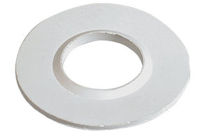 GUARNIZIONE IN GOMMA BIANCA CON BORDO LEGGERO- 1/2  mm. 2,3- G.M.P- pezzi 100