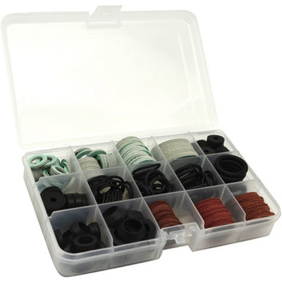 SCATOLA ASSORTITA 222 PZ GUARNIZIONI IN 15 MINI-BOX- MORGA- pezzi 1