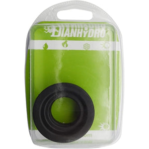 MORSETTO IN GOMMA NERA PER CANOTTI BLISTER- Diam. Est. mm 46- FAIDF- pezzi 1