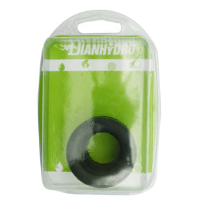 BIMORSETTO IN GOMMA NERA BLISTER- Diam. mm 32- FAIDF- pezzi 1