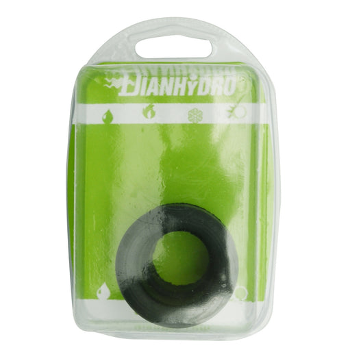 BIMORSETTO IN GOMMA NERA BLISTER- Diam. mm 32- FAIDF- pezzi 1