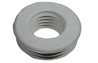 MORSETTO PER W.C. IN GOMMA BIANCA Dm. Est. 76- Diam. mm. 30- G.M.P- pezzi 1