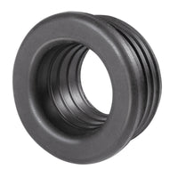 MORSETTO IN GOMMA NERA PER CURVE TECNICHE D. 46- Diam. Int. 30/35 mm -CONF- FAIDF- pezzi 1
