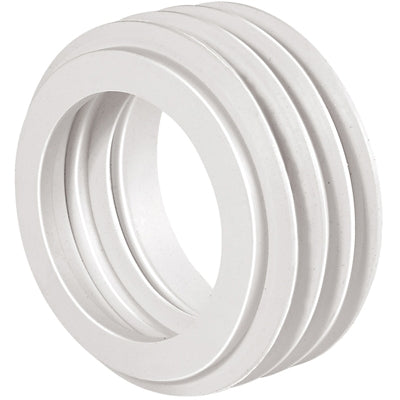 MORSETTO PER WC BIANCO- D. 55 mm  - D. int. 40/44- G.M.P- pezzi 1