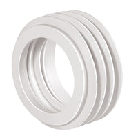 MORSETTO PER WC BIANCO- D. 55 mm  - D. int. 40/44- G.M.P- pezzi 1