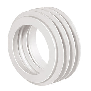 MORSETTO PER WC BIANCO- D. 55 mm  - D. int. 40/44- G.M.P- pezzi 1