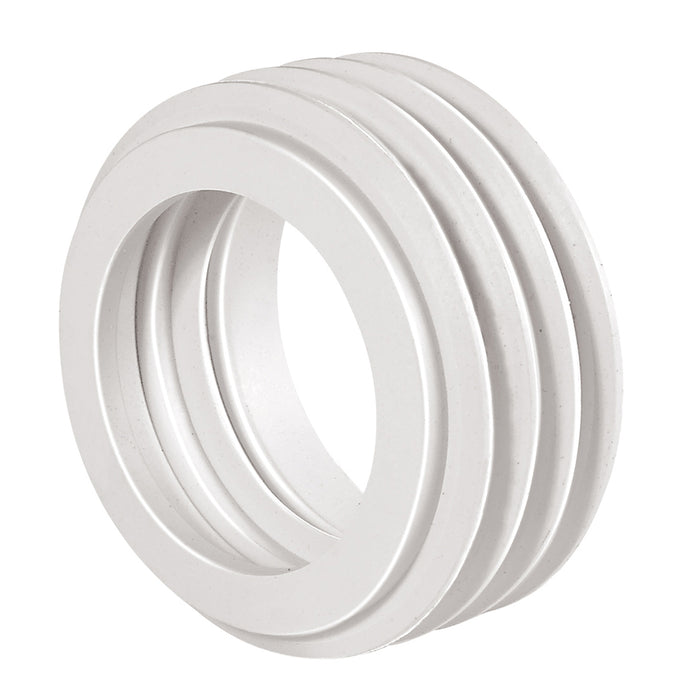 MORSETTO PER WC BIANCO- D. 55 mm  - D. int. 40/44- G.M.P- pezzi 1