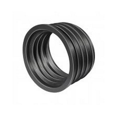 RIDUZIONE IN GOMMA NR NERA D.100/110- Diam. Int. 90/100- G.M.P- pezzi 1