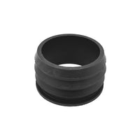 MORSETTO RIDUZIONE IN GOMMA NERA PER TUBO PVC- Diam. F 90 mm / M 100 mm- G.M.P- pezzi 1