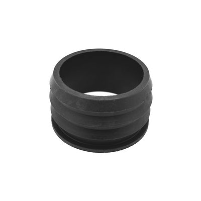 MORSETTO RIDUZIONE IN GOMMA NERA PER TUBO PVC- Diam. F 90 mm / M 100 mm- G.M.P- pezzi 1