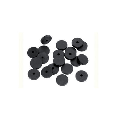 GUARNIZIONE PER RUBINETTO SEMIFORATA IN GOMMA NERA- 3/8- G.M.P- pezzi 1