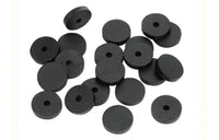 GUARNIZIONE PER RUBINETTO SEMIFORATA IN GOMMA NERA- 1/2- G.M.P- pezzi 1