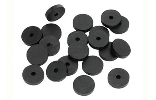 GUARNIZIONE PER RUBINETTO SEMIFORATA IN GOMMA NERA- 1/2- G.M.P- pezzi 1