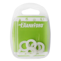 + GUARNIZIONI PER SANITARI PLATINUM BIANCHE MM2 BLISTER- pz.5 x 3/8- FAIDF- pezzi 1