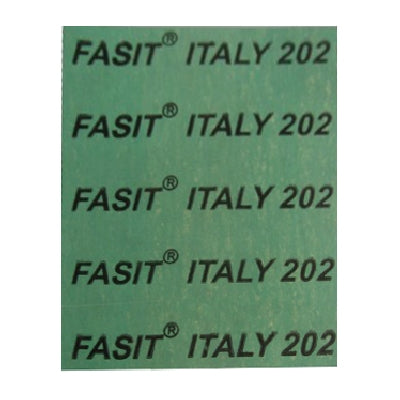 FOGLIO ESENTE AMIANTO FASIT 202- Sp. 1,8 mm  - 50x75 cm- MORGA- pezzi 1