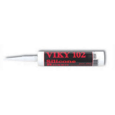 SILICONE ROSSO PER ALTE TEMPERATURE VIKY- 280 ml- VIKY- pezzi 1