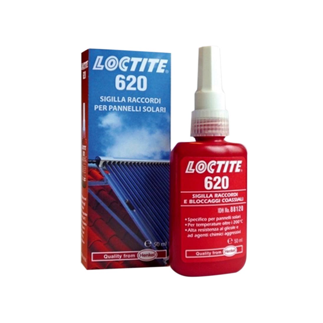 SIGILLANTE ANAEROBICO PER PANNELLI SOLARI LOCTITE 620- 50 ml- HENKE- pezzi 1