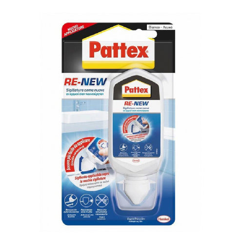 PATTEX RE-NEW BIANCO 80 ML- 80 ml - Bianco- HENKE- pezzi 12