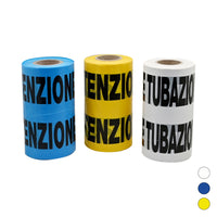 NASTRO AVVERTITORE- Giallo tubo gas - 200 mt- CAMON- pezzi 1