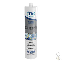 SILICONE ACETICO UNIVERSALE- 280 ml - Bianco- TKK- pezzi 1