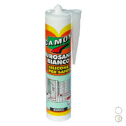 SILICONE ACETICO ANTIMUFFA 280 ML- 280 ml - Trasparente- CAMON- pezzi 1
