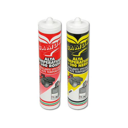 SILICONE PER ALTE TEMPERATURE- 280 ml - Nero- CAMON- pezzi 1