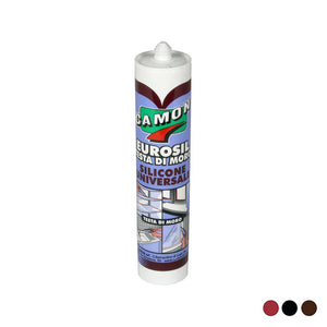 SIGILLANTE SILICONICO ACETICO EUROSIL- 280 ml - Testa di Moro- CAMON- pezzi 1
