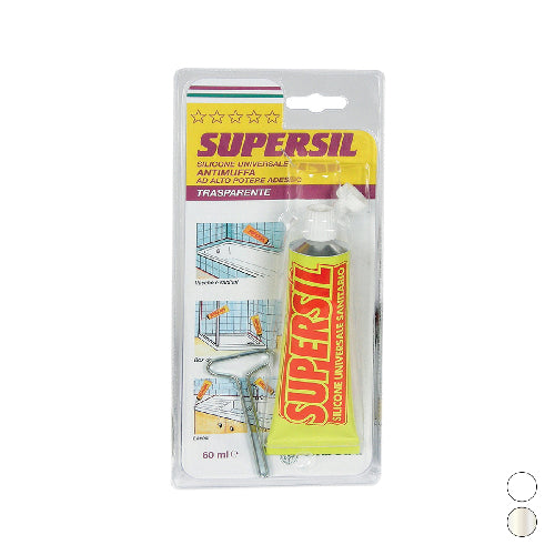 SIGILLANTE SILICONICO SUPERSIL- 60 ml - Trasparente- CAMON- pezzi 1