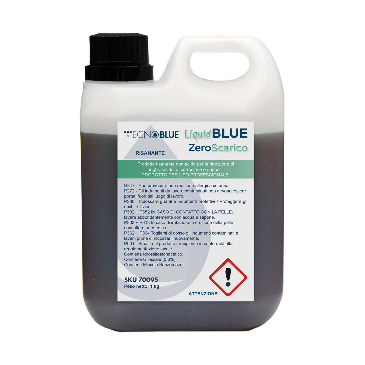 LIQUIDO DISINCROSTANTE LAVAGGIO LIQUIDBLUE- 1 lt- ESCLU- pezzi 1