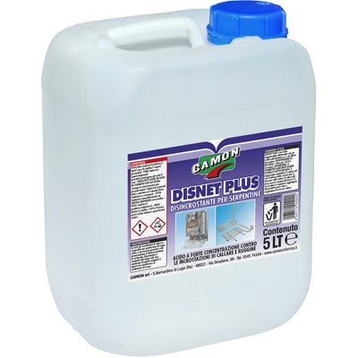 DISINCROSTANTE ACIDO PER SERPENTINE DISNET-PLUS- 5 Lt- CAMON- pezzi 1