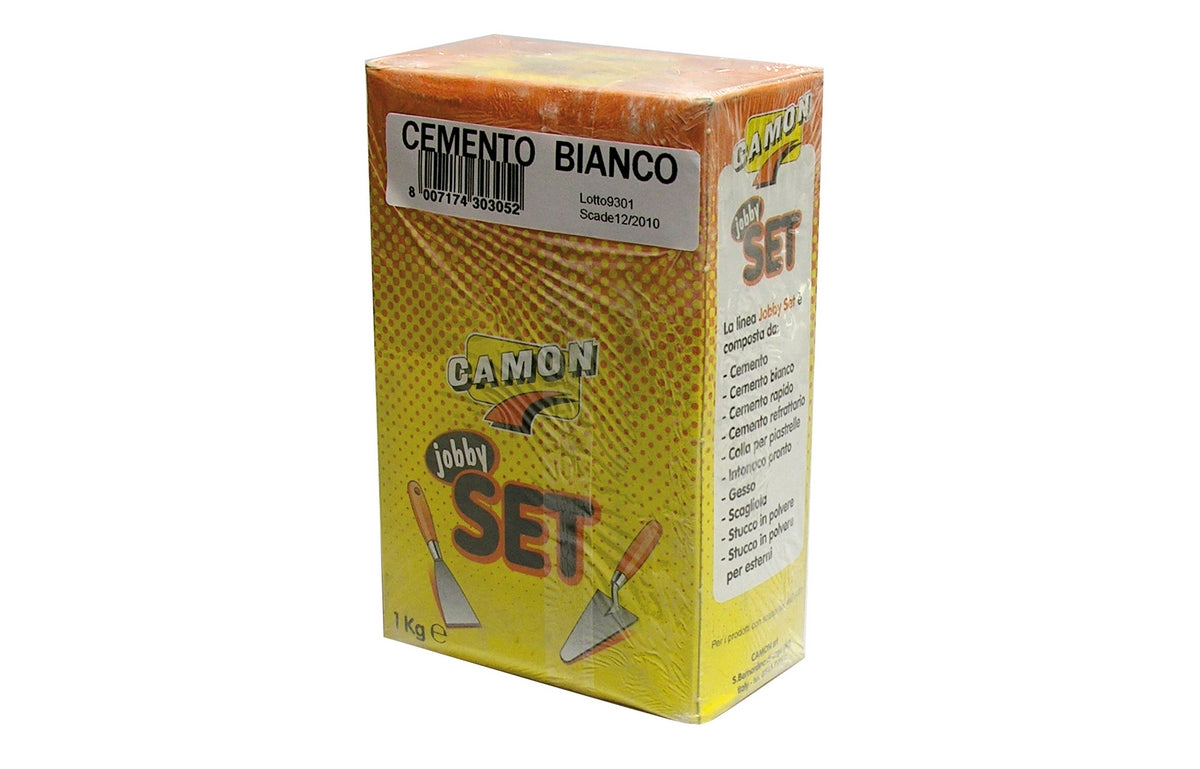 CEMENTO BIANCO IN BRIK JOBBY- 1 Kg- CAMON- pezzi 1