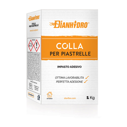COLLA PER PIASTRELLE- 5 kg- DH- pezzi 1