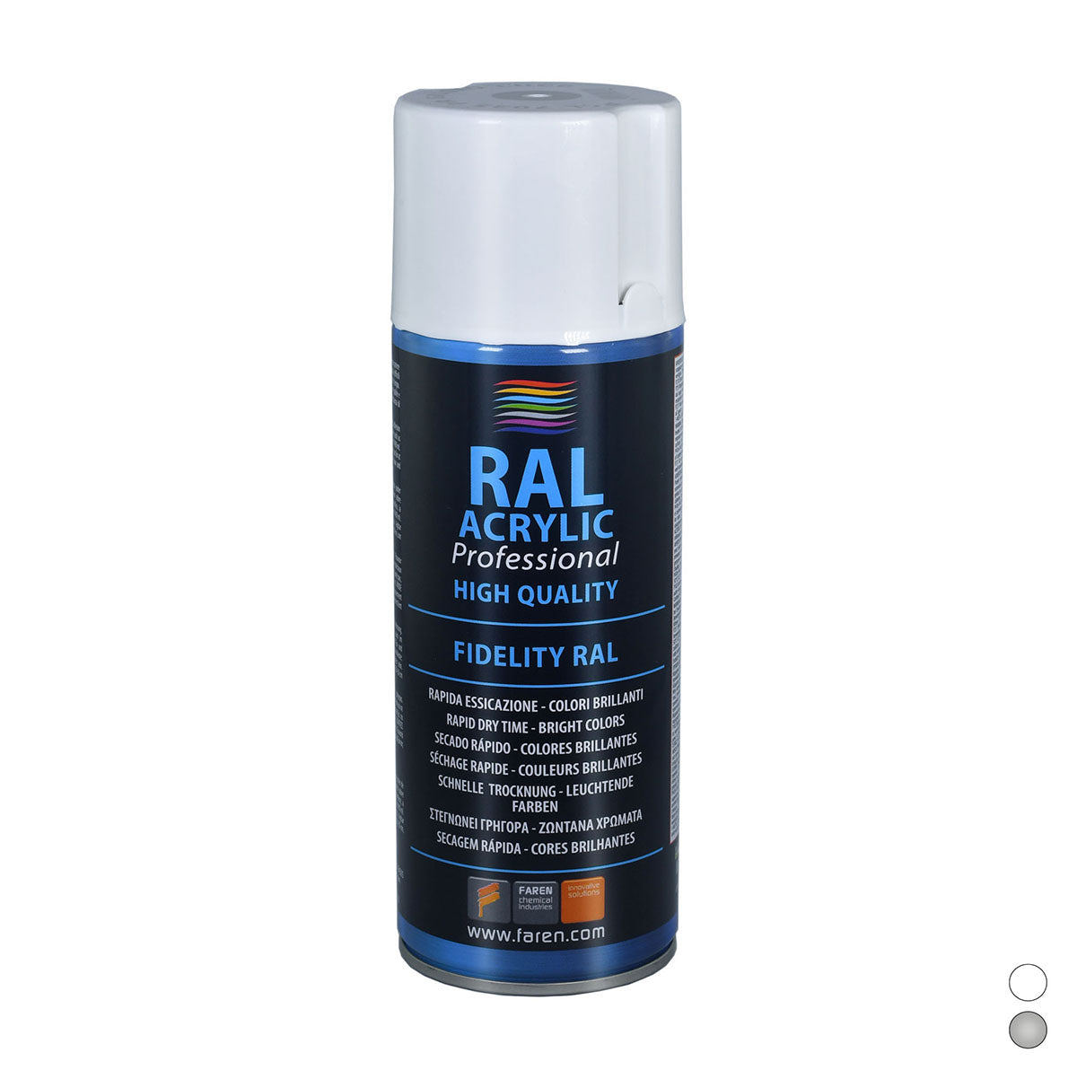 SPRAY ANTIRUGGINE- Bianco 400 ml- FAREN- pezzi 1